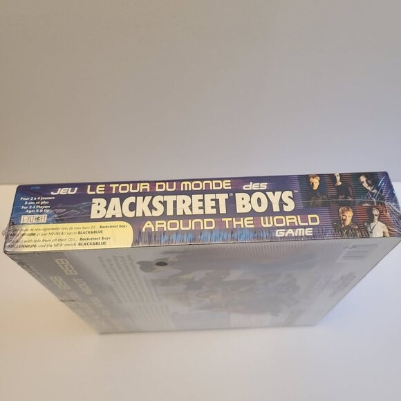 New Vintage 2000 Patch Backstreet Boys BSB Around The World Board Game - Picture 5 of 5